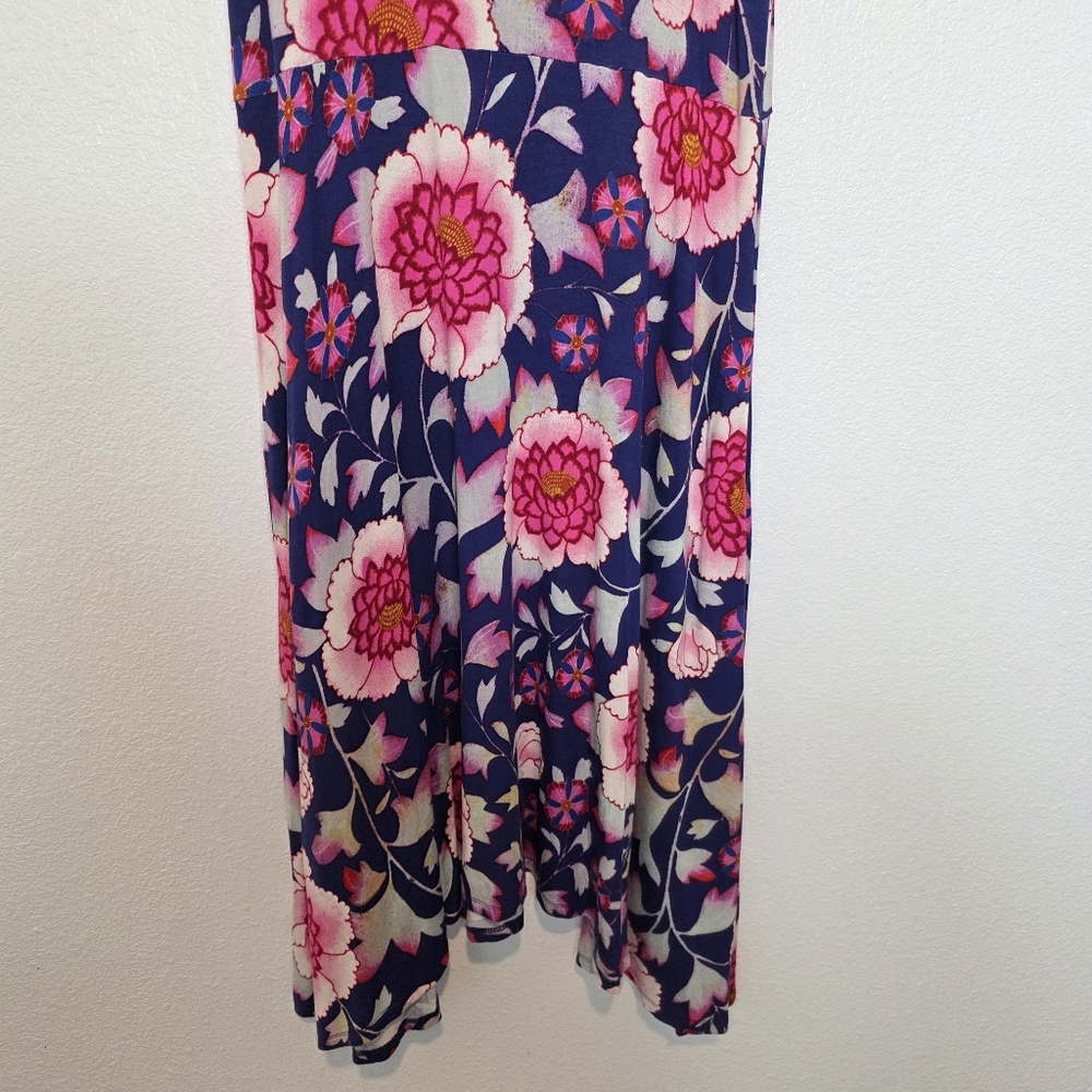Anthropologie Maeve Cleary Floral Swing Dress Size Medium - Picture 7 of 11
